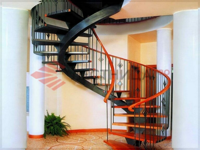 Винтовая лестница - эффектный и практичный элемент интерьера!