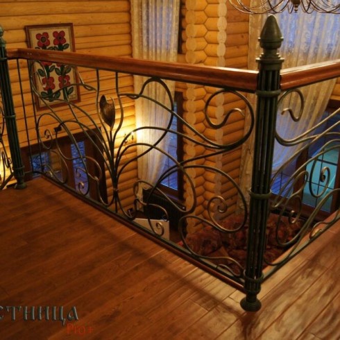 Столб кованый