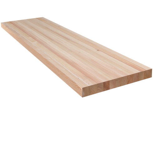 Подоконник из лиственницы 40x300x1000 сорт А, без покрытия