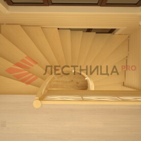 Лестница на металлокаркасе, ДНП Сосновые Берега, Можайский городской округ, Московская область.