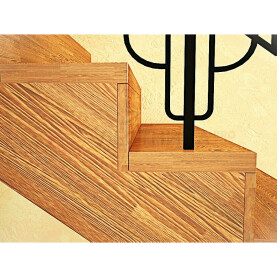 РАСПОЛОЖЕНИЕ СТУПЕНЕЙ И ПОДСТУПЕНКОВ БЕЗ СВЕСОВ