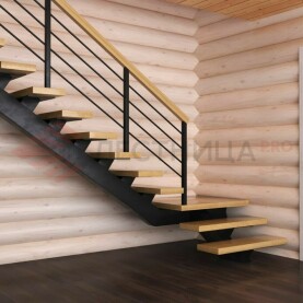 Визуализация лестницы 3D-MAX Монокосоур.