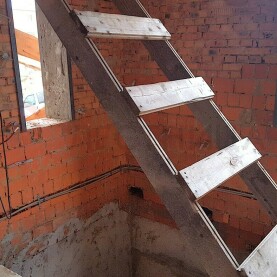 Металлическая лестница с подсветкой в Апрелевка, Наро-Фоминский городской округ, Московская область