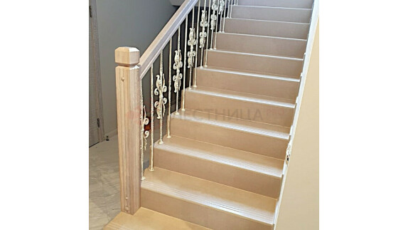 Лестничное ограждение по керамо-граниту