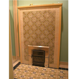 ЦВЕТ ДУБОВЫХ РЕЕК НА ПОРТАЛЬНОЙ ЧАСТИ - БЕЛЕНЫЙ ДУБ