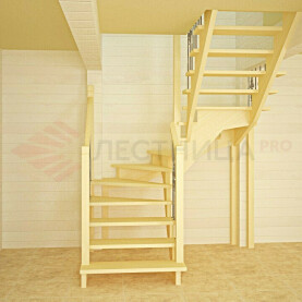 По предварительной визуализации стало понятно, что лестница перекрывает проход в парную.