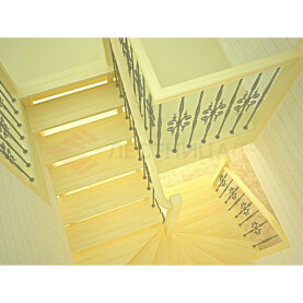 Вид сверху. Было принято решение развернуть проект но 90 градусов