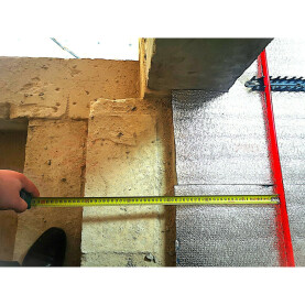 ЗАМЕР ПОСЛЕДНЕЙ СТУПЕНИ И ТЕПЛЫХ ПОЛОВ