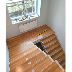 площадка на П-образной лестнице