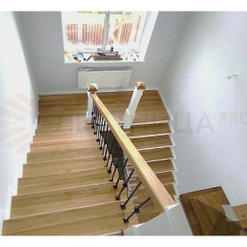 монтаж лестничного ограждения