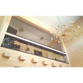 БАЛЮСТРАДА ИЗГОТОВЛЕННАЯ ПО ДИЗАЙНУ ЛЮСТРЫ